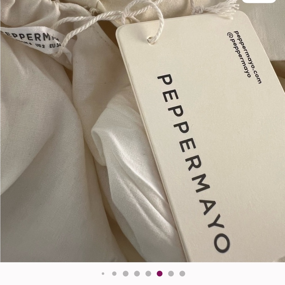 Peppermayo Exclusive - Invited Mini Dress - Ivory - Picture 7 of 7
